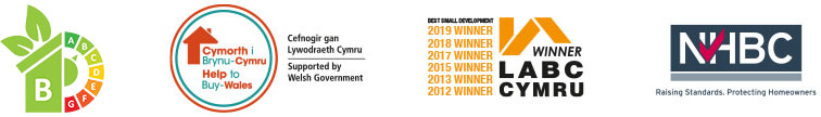 EPC, Help to Buy Wales, LABC Cymru Best Small Development Winner 2012, 13, 15, 17, 18, 19, NHBC