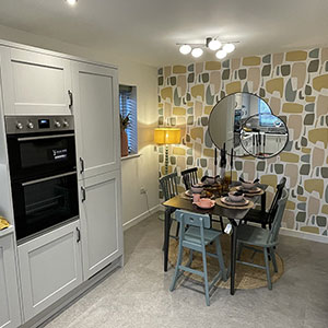 Interior of new home in Acrefair, Wrexham